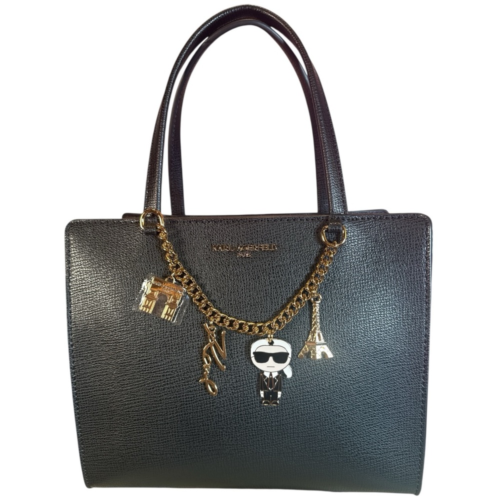 Karl Lagerfeld Maybelle Satchel NWT - Picture 17 of 17